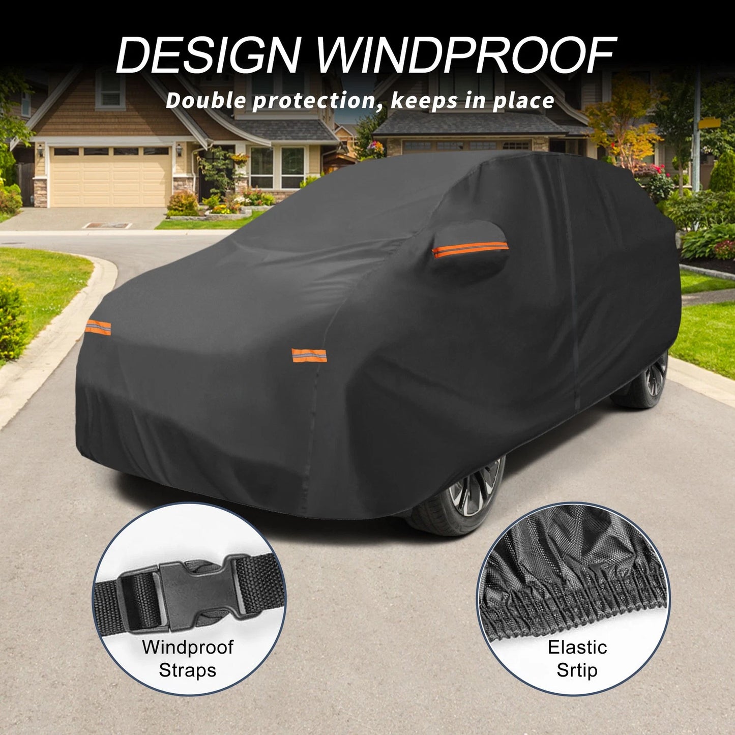 Waterproof Aluminum Film Car Cover for Honda Prologue (2023)
