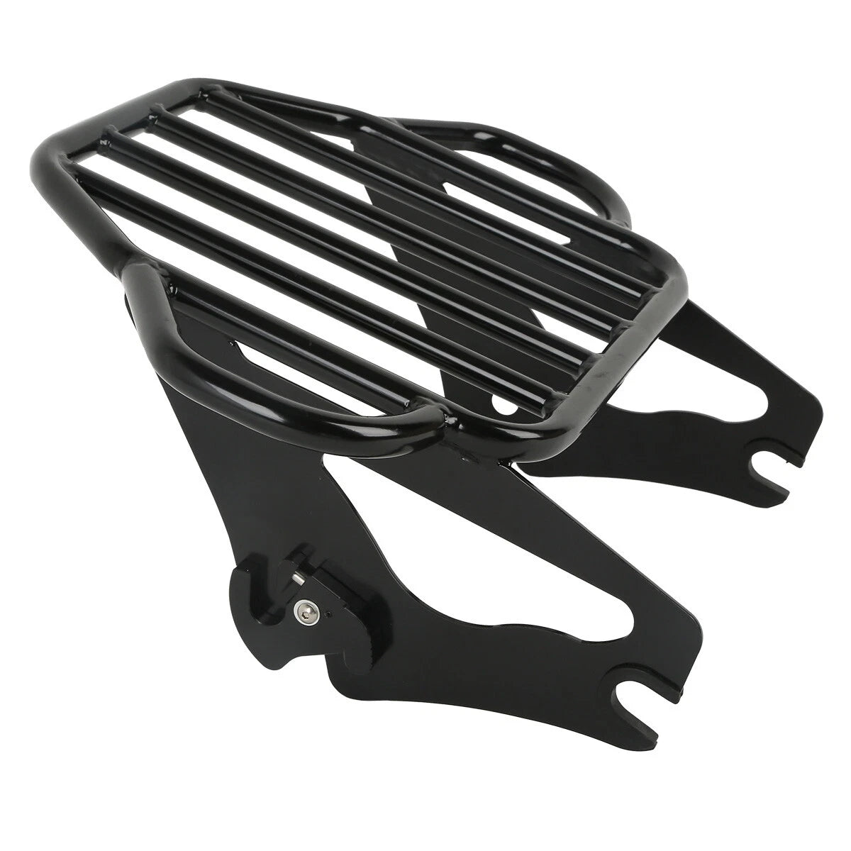 Black Detachable Luggage Rack for Harley Road King Electra Glide (2009 - 2024)