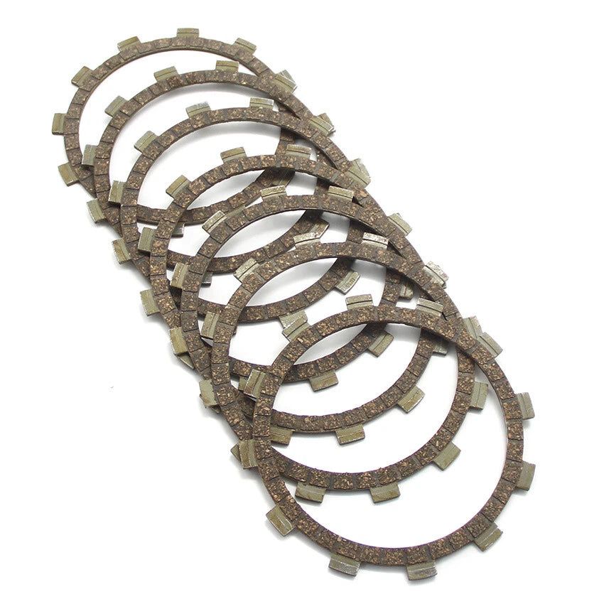 Clutch Friction Disc Plate Kit for Yamaha DT250 DT400 RD250 RZ250 RD350 (1973-1983)