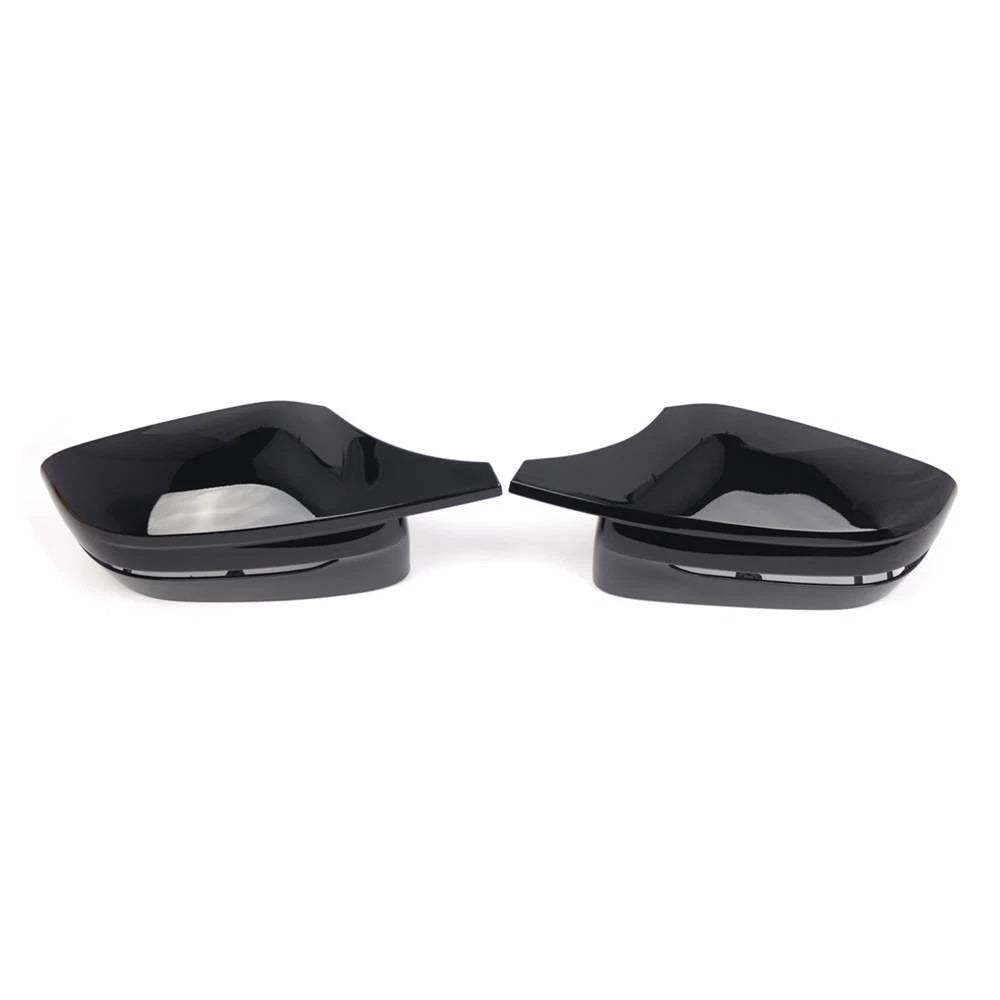 M Style Glossy Black Side Mirror Cover Caps for BMW 3 Series (2019–2023)