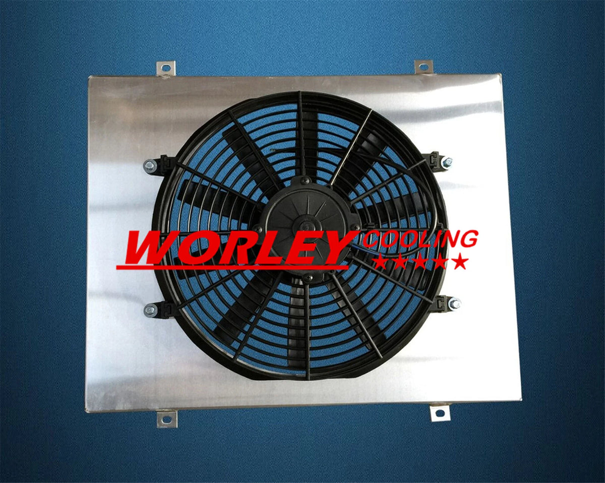 Cooling Fan & Aluminum Shroud for Holden Commodore VL VN VP VR VS (86-97)
