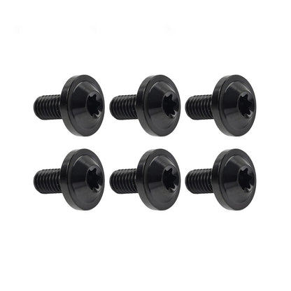 6 x Universal Titanium M5x15mm Torx Head Bolts for Bike Motor