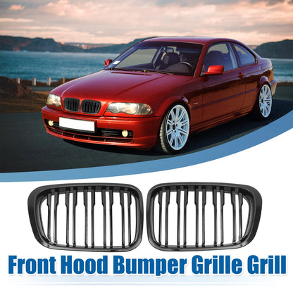 Front Hood Bumper Grille for BMW 323i 325i 325xi 328i E46 (2000-2006)
