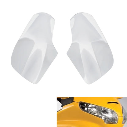 2 x Clear Headlight Guard Lens for Honda GL1800 (2001-2017)