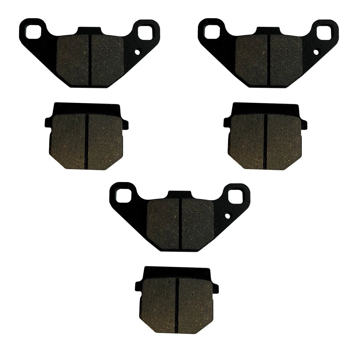 Brake Pads Front & Rear Semi-Metallic for Polaris Phoenix (2006–2009)