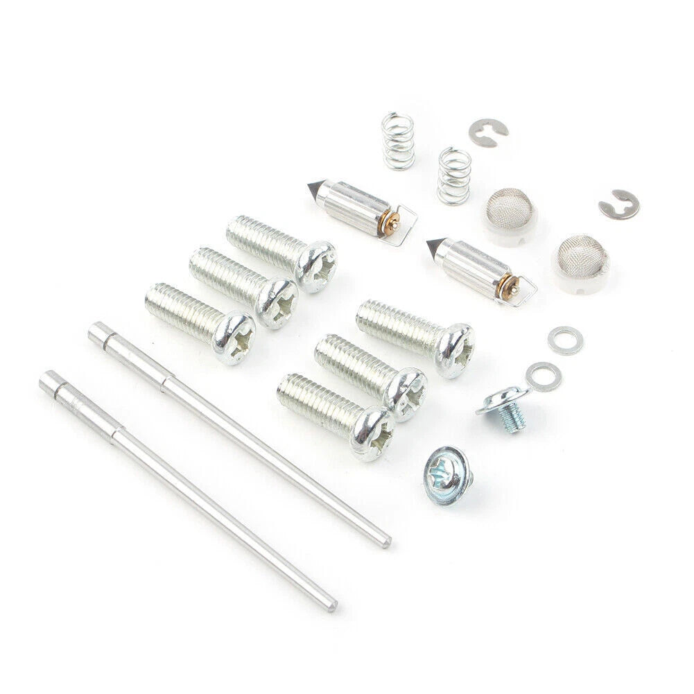Carburetor Rebuild Kit for Suzuki SV650 SV650S 1999-2002 (2 x Gaskets, Jets)