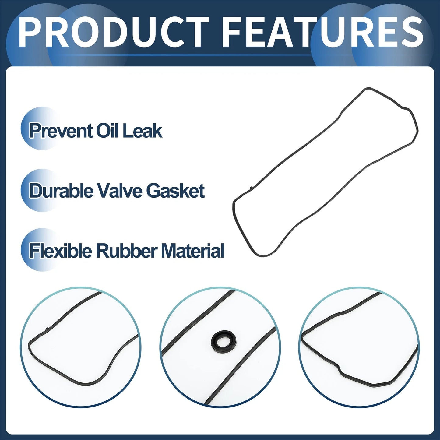 Valve Cover Gasket for Toyota Auris (2007-2018) 1.6L 1.8L