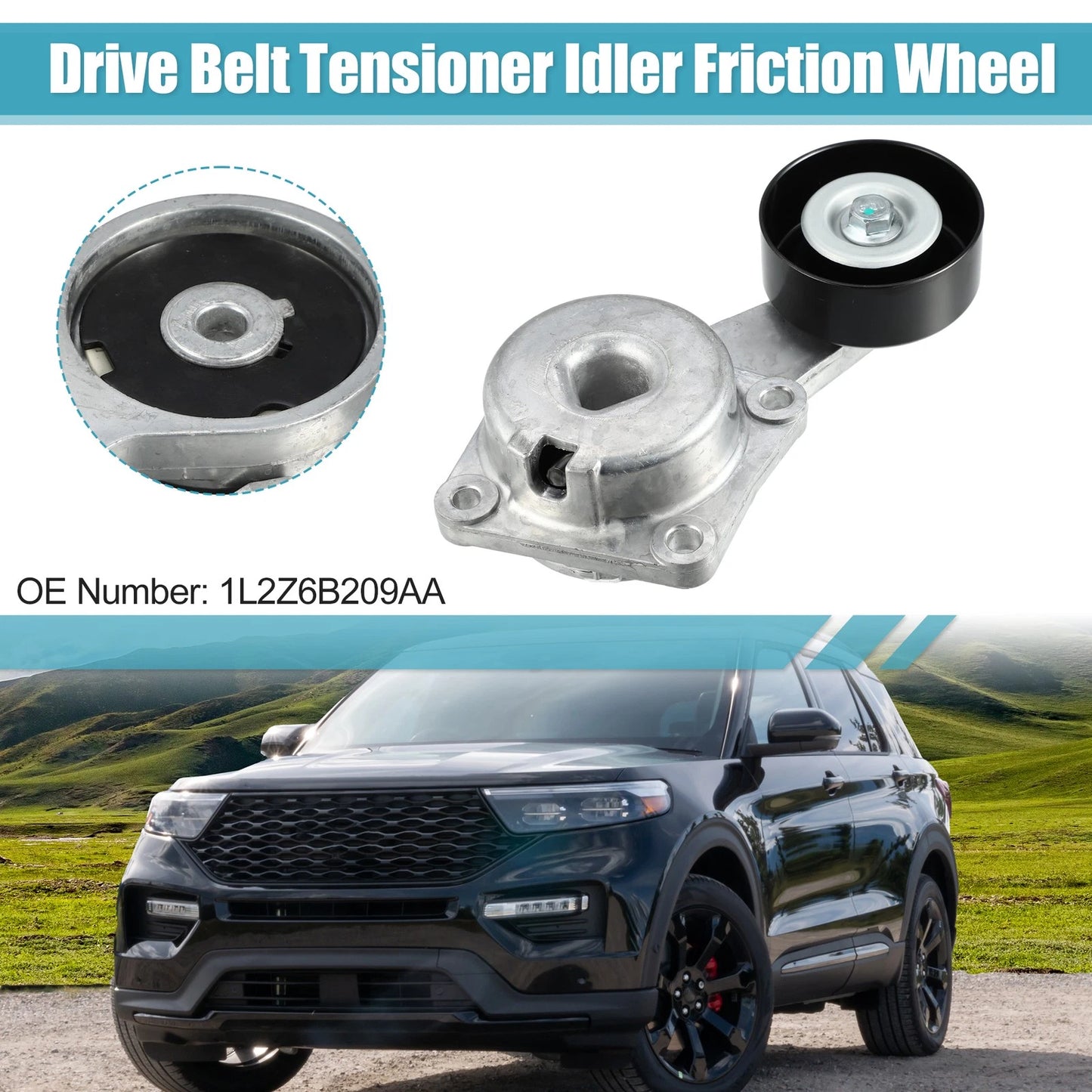 Belt Tensioner Pulley Assembly for Ford E-150 (2003-2005)
