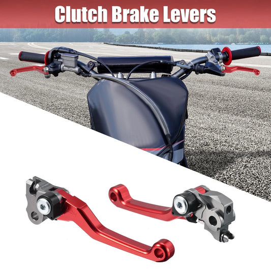 1 Pair Motorcycle Brake Clutch Levers for Honda CRF250R CRF450R (2007–2020)