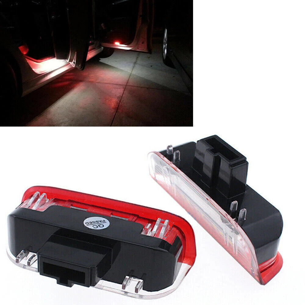 2 x LED Door Lights for Porsche Cayenne 958, VW Golf 5, Passat (2011-2018)