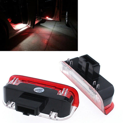 2 x LED Door Lights for Porsche Cayenne 958, VW Golf 5, Passat (2011-2018)