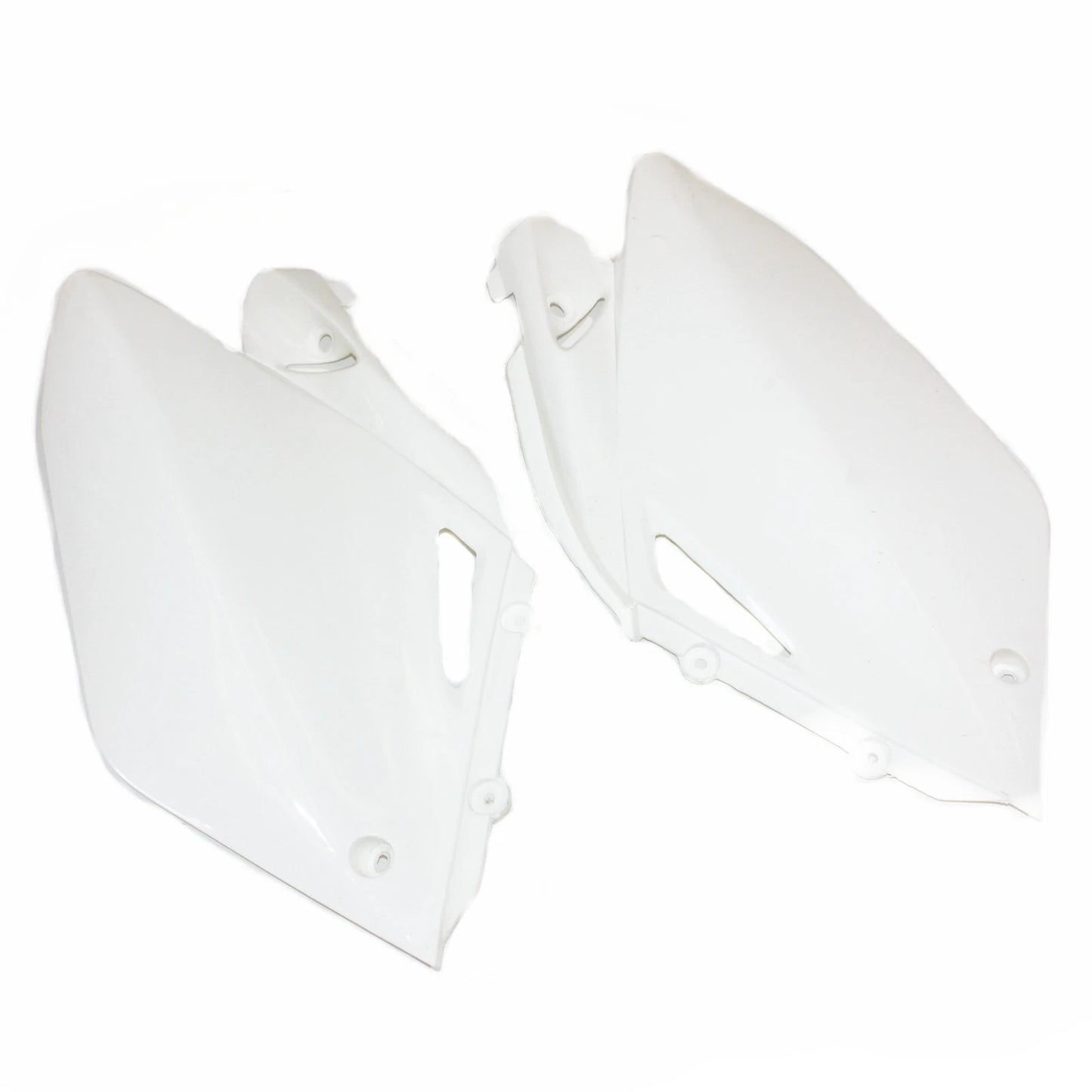 White Plastic Rear Number Plate Guard for CRF250 PIT Trail Dirt Bike