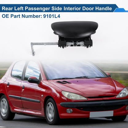 Rear Left Passenger Side Door Handle for Peugeot 206 (1998-2009)