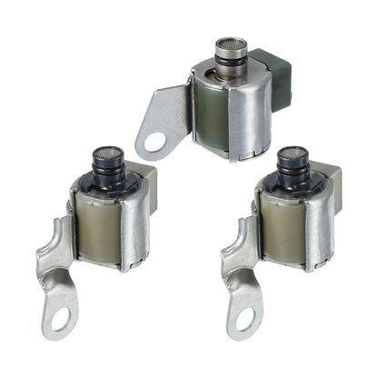 3 Pcs Shift Lock Up Solenoid Kit for Toyota A340E Transmission