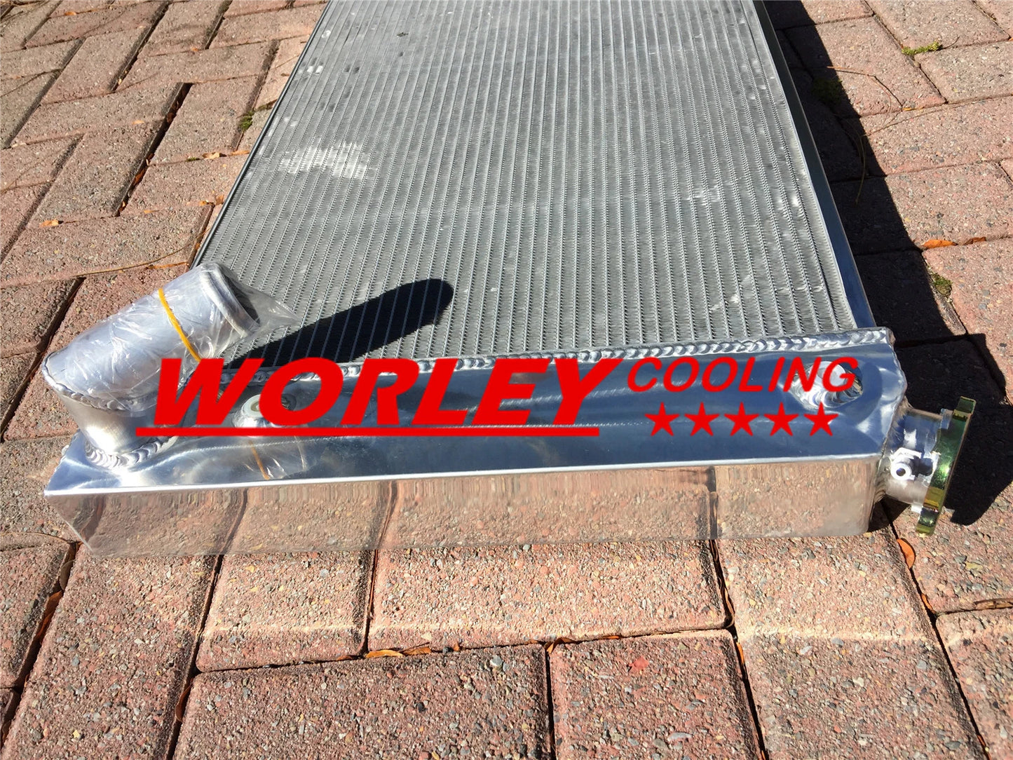 5 Row Aluminum Radiator for Chevy Corvette V8 5.7L (1969-1972)