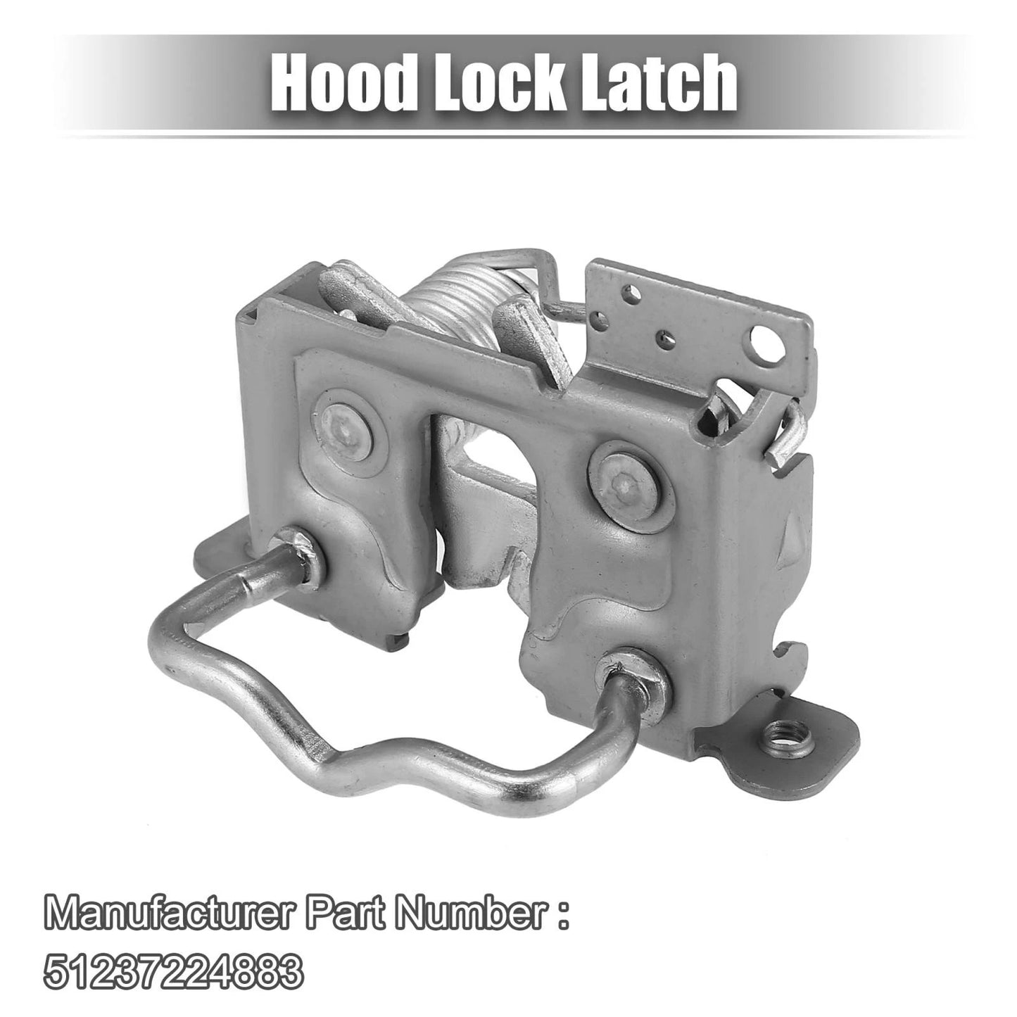 Hood Catch Lock Latch for BMW X3 F25, X4 F26 (2009-2017, 2013-2018)