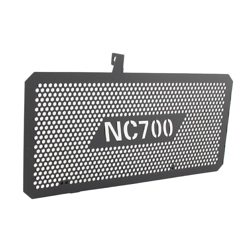 Black Front Radiator Engine Cooler Grill Cover for Honda NC700X NC700S (2012-2018)