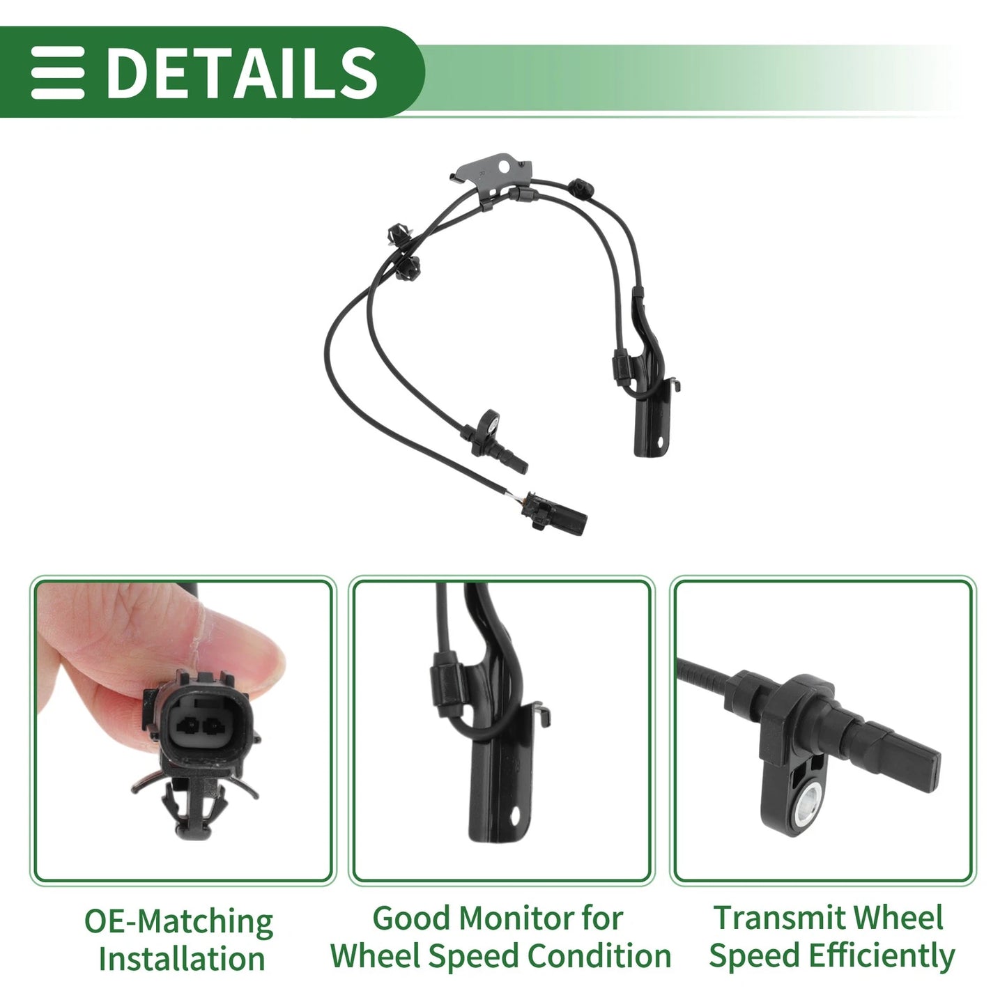 ABS Wheel Speed Sensor for Toyota Alphard (2008-2015) 1 x Sensor