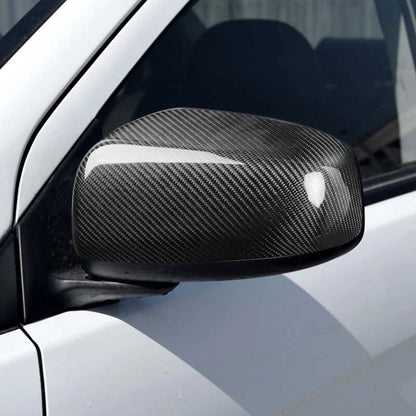 Real Carbon Fiber Add-on Side Mirror Cover for Mitsubishi Lancer EVO X 2008-2015