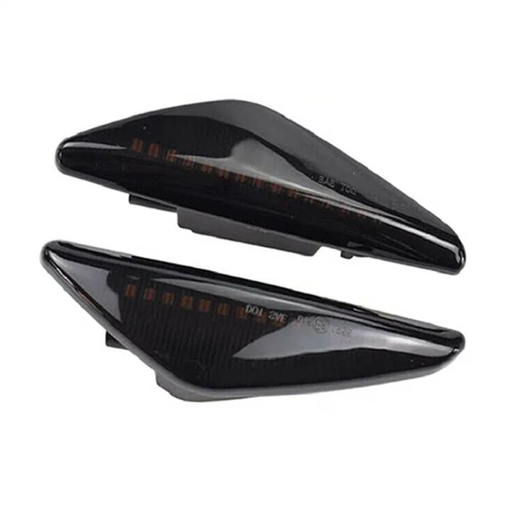 Smoked LED Fender Side Marker Lights for BMW X3 X5 X6 (2004-2023)