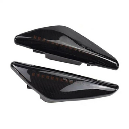 Smoked LED Fender Side Marker Lights for BMW X3 X5 X6 (2004-2023)
