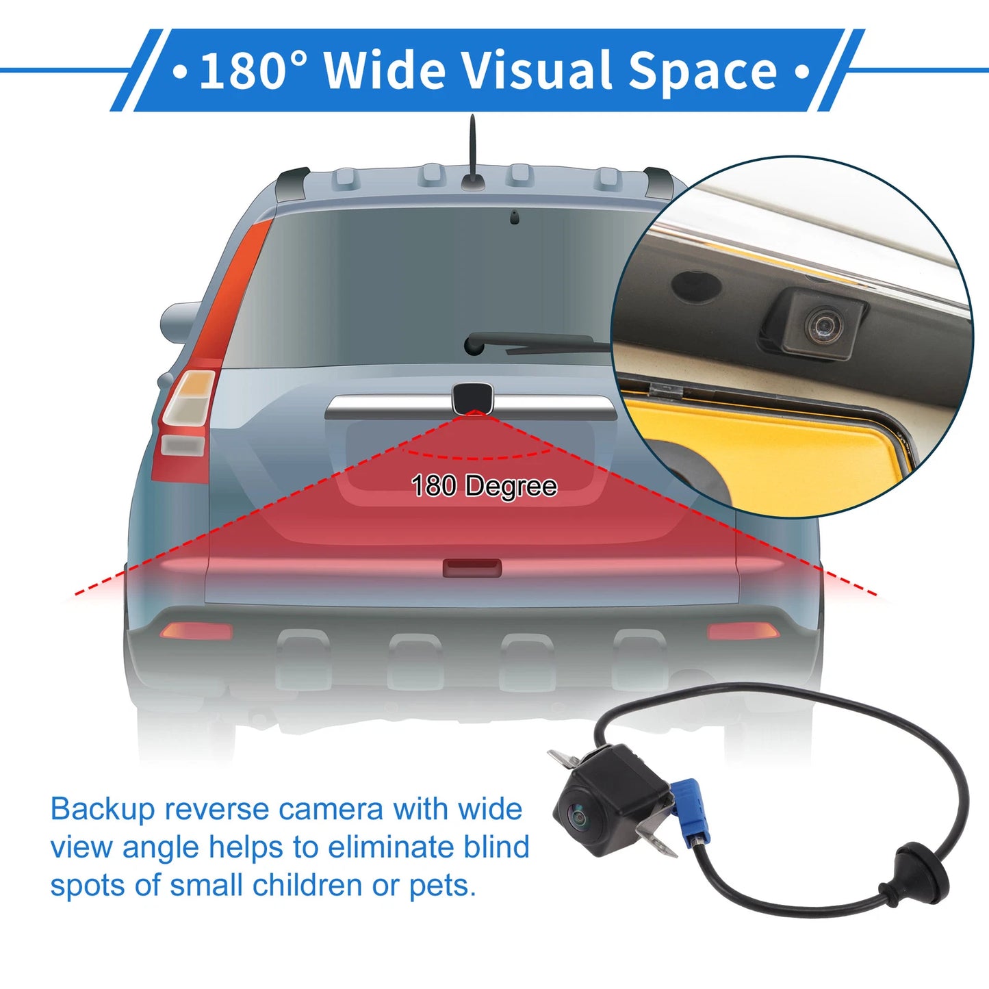 Rear View Camera for Tesla Model S 85D Dual Motor (2014-2021)