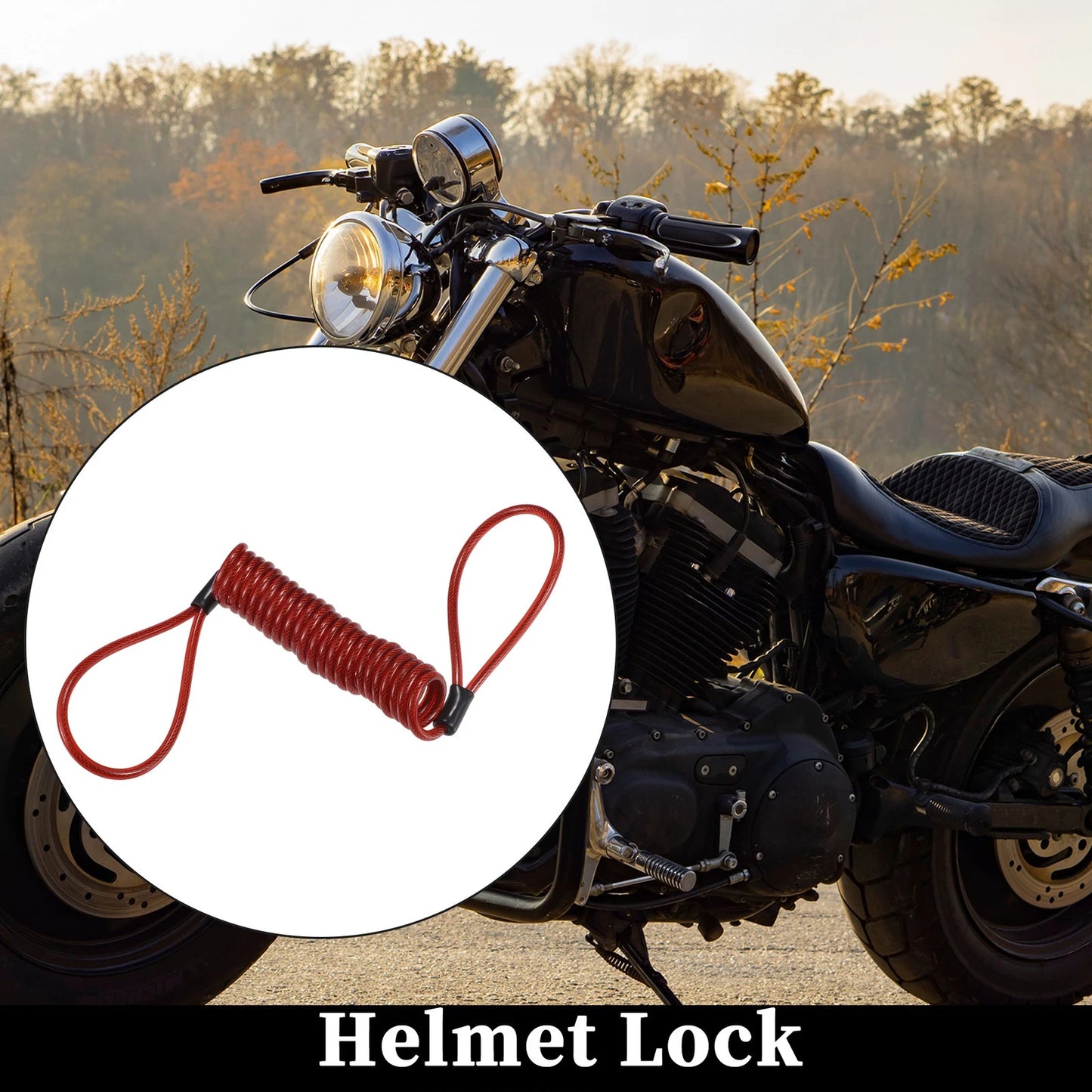 Disc Lock Cable for Motorcycle
