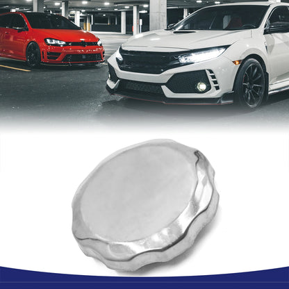 Gas Cap 1 x for Silver Tone Metal Cycle Scooter