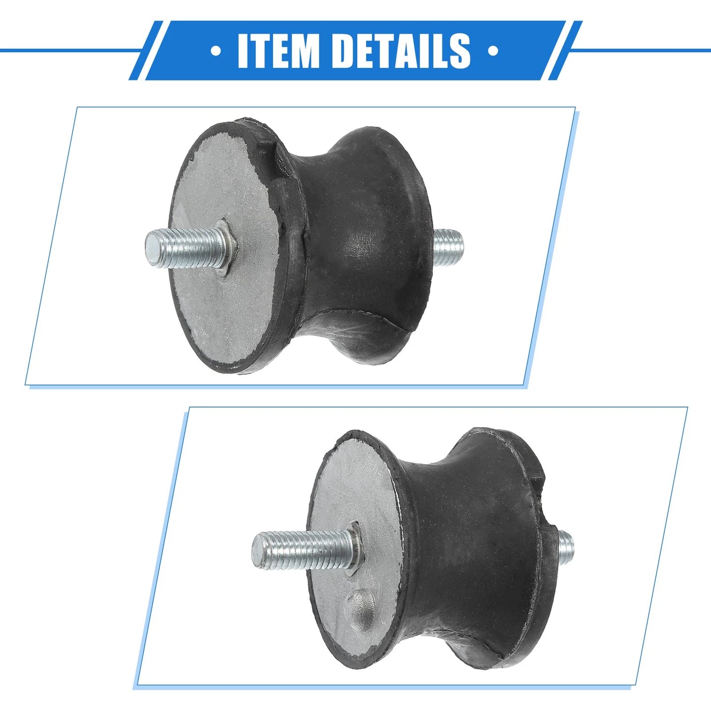 Transmission Mount for BMW 325is 1992-1995 Rubber Black