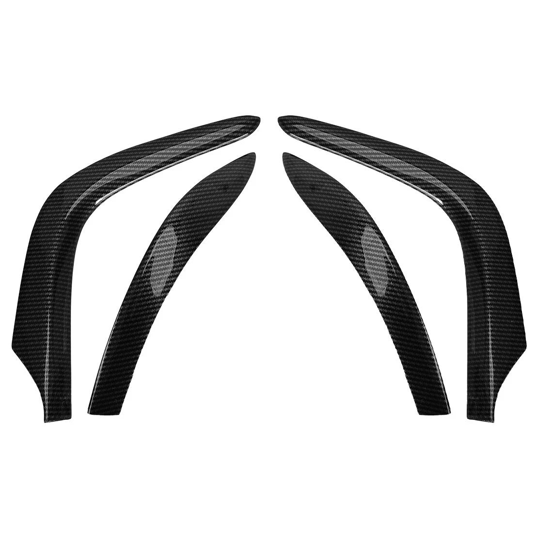 Carbon Fiber Dashboard Strip Covers for Toyota Corolla (2009-2013)