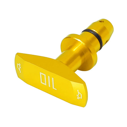 Oil Dipstick Pull Handle for Ford Mustang GT V8 GT500 (1999-2011) Gold Tone