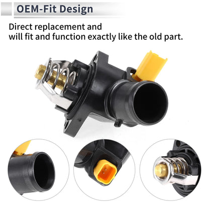 Engine Coolant Thermostat Housing for Peugeot 1007 (2005-2017)