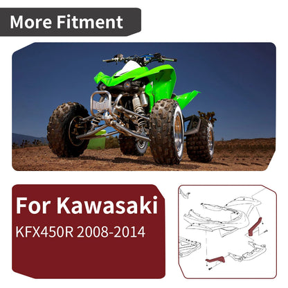 Rear Fender Bracket Kit for Kawasaki KFX450R KFX 450 R (2008-2014)