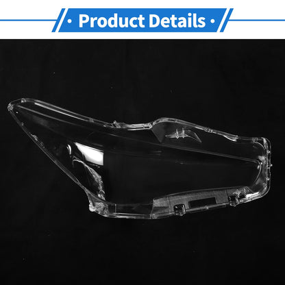 1 Pcs Front Left Headlight Lens Cover PC Clear for Infiniti Q50 (2014-2021)