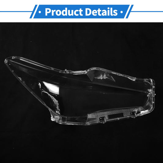 1 Pcs Front Left Headlight Lens Cover PC Clear for Infiniti Q50 (2014-2021)