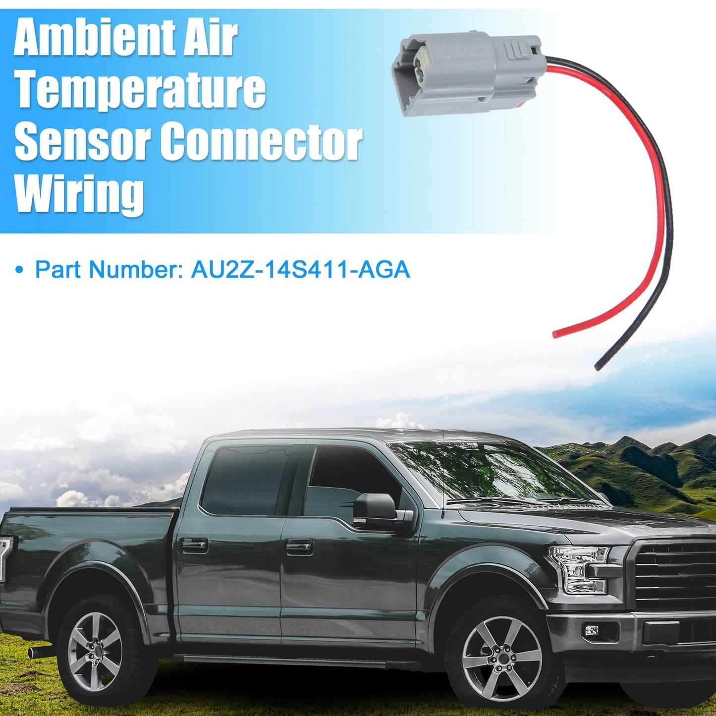 Ambient Air Temp Sensor Connector for Ford Lincoln (2000-2006)