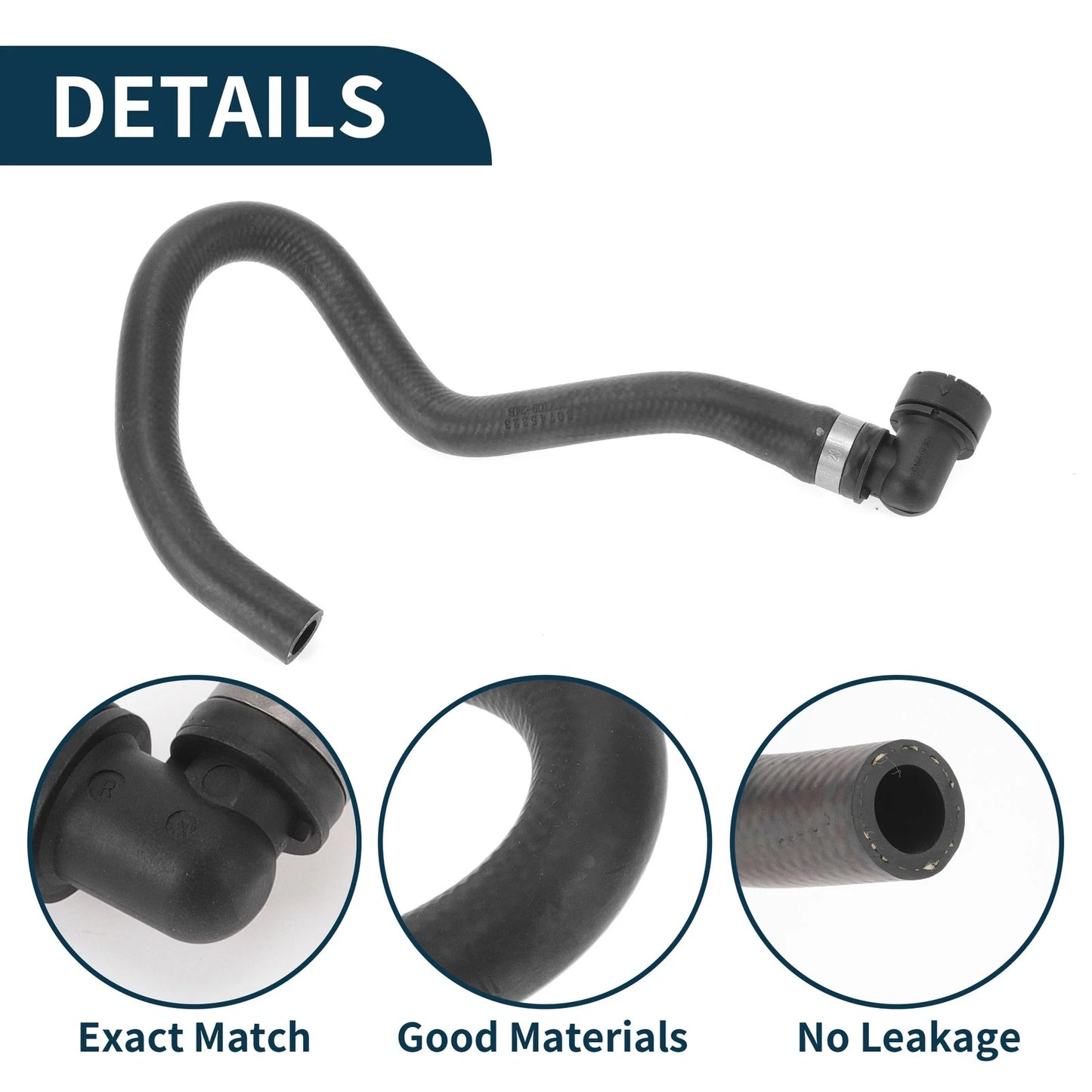 Radiator Hose Warm Air Outlet Pipe for Volvo S80 (1999-2005)