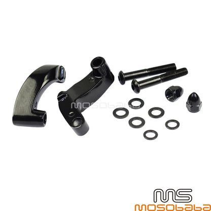 Black Mirror Relocation Extension Adapters for Harley Davidson (2006-2014)