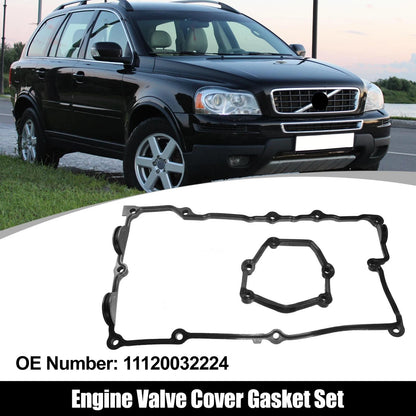 Engine Valve Cover Gasket Set for BMW 1.8L 2.0L 120i 316i 318i (2004-2013)