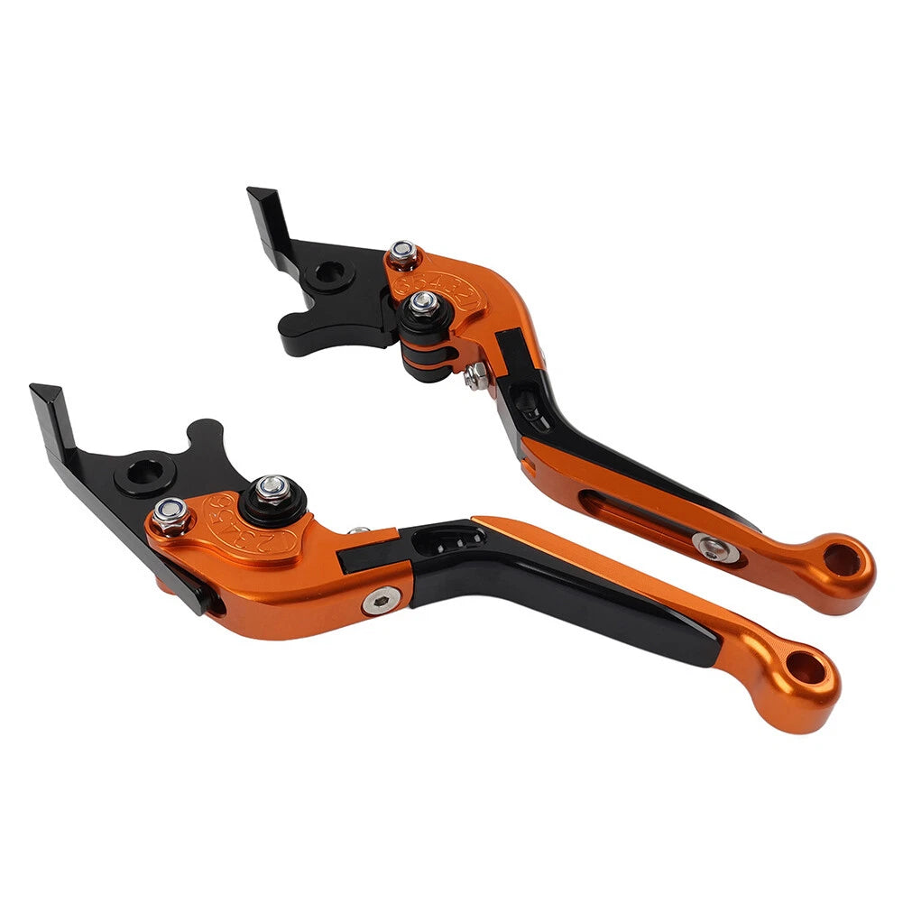 Orange Extendable Brake Clutch Levers for Honda CBR600RR CBR954RR (03-06)