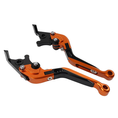 Orange Extendable Brake Clutch Levers for Honda CBR600RR CBR954RR (03-06)