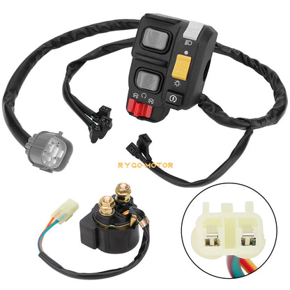 Handlebar & Starter Relay Switch for Honda Rancher 420 TRX420 AT/ES (2007–2013)