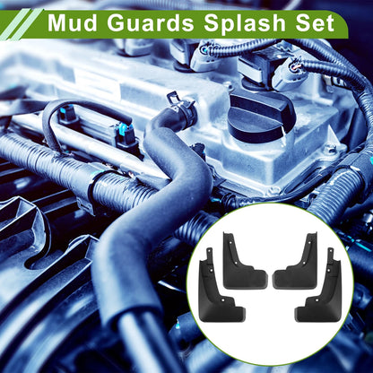 Mud Flaps Splash Guards Set for Jeep Grand Commander (2018-2022)