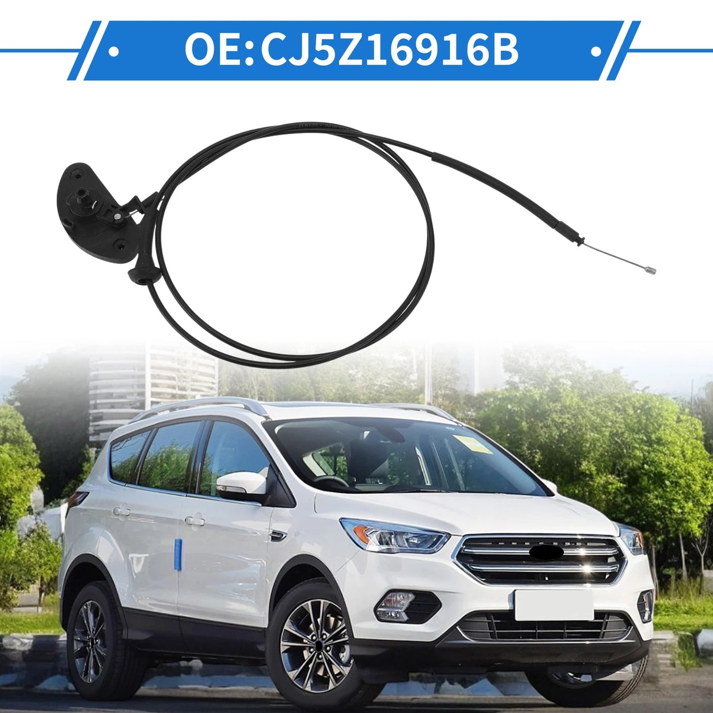 Hood Release Cable for Ford Escape 2013-2019