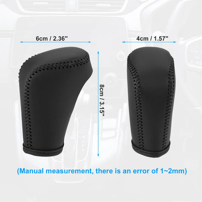 Black Gear Shifter Shift Knob Cover for Honda Accord (2018-2022)