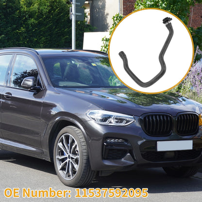 Radiator Hose for BMW X3 3.0L (2011-2012) Rubber Black 1 x Piece