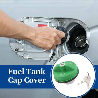 Locking Gas Cap Fuel Tank Cover with Keys for Chevrolet, Dodge, Ford (2000-2023)