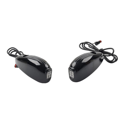 Front Turn Signal Light Black for Harley Road Glide FLTRX FLTRU FLTRK (2015-2024)