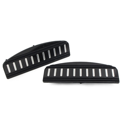 Rubber Floorboard Footboard Kit for Harley Touring FLHR 1986-2019 Black