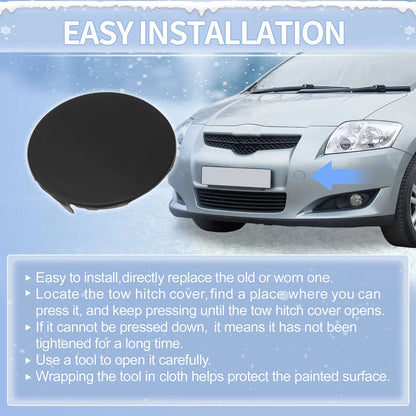 Left Front Tow Hook Cover for Toyota Auris (2016-2018)